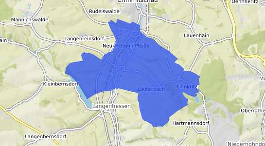 Bodenrichtwertkarte Neukirchen Pleisse